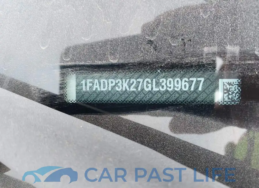 1FADP3K27GL399677# 9