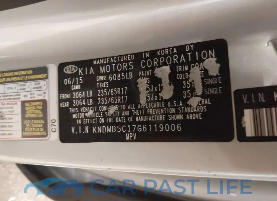 KNDMB5C17G6119006# 9