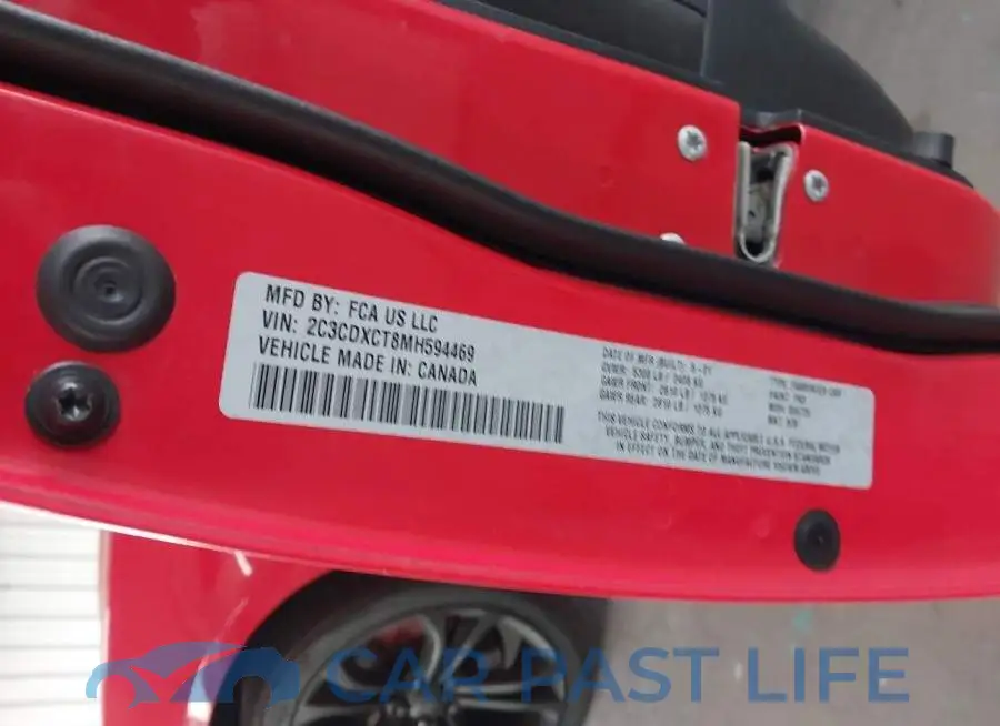 2C3CDXCT8MH594469# 9