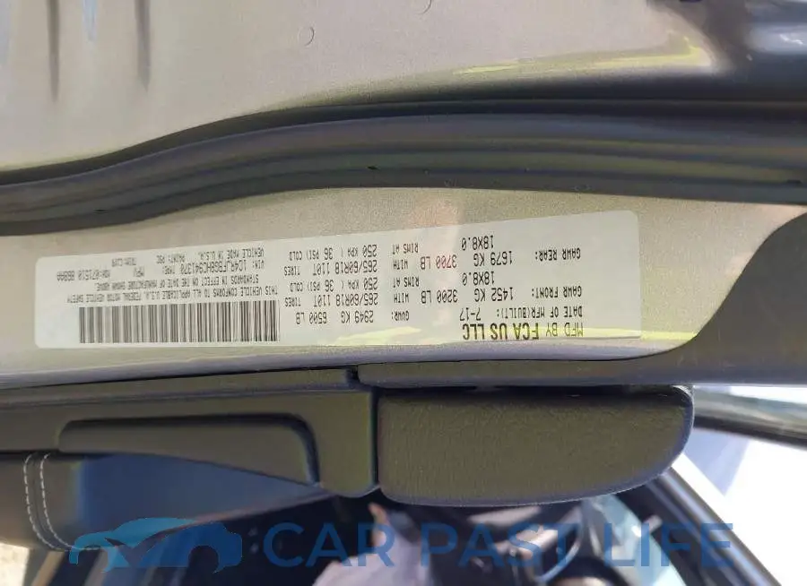 1C4RJFBG8HC941370# 9