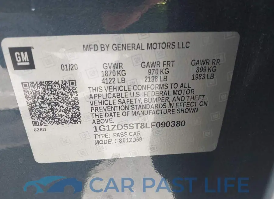 1G1ZD5ST8LF090380# 9