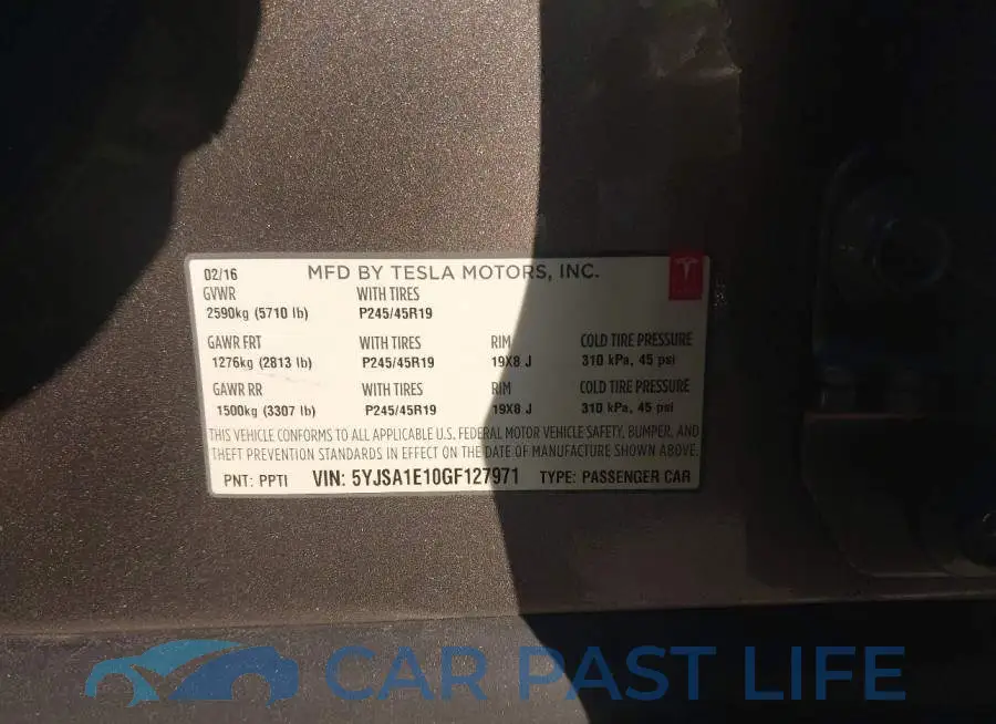 5YJSA1E10GF127971# 9