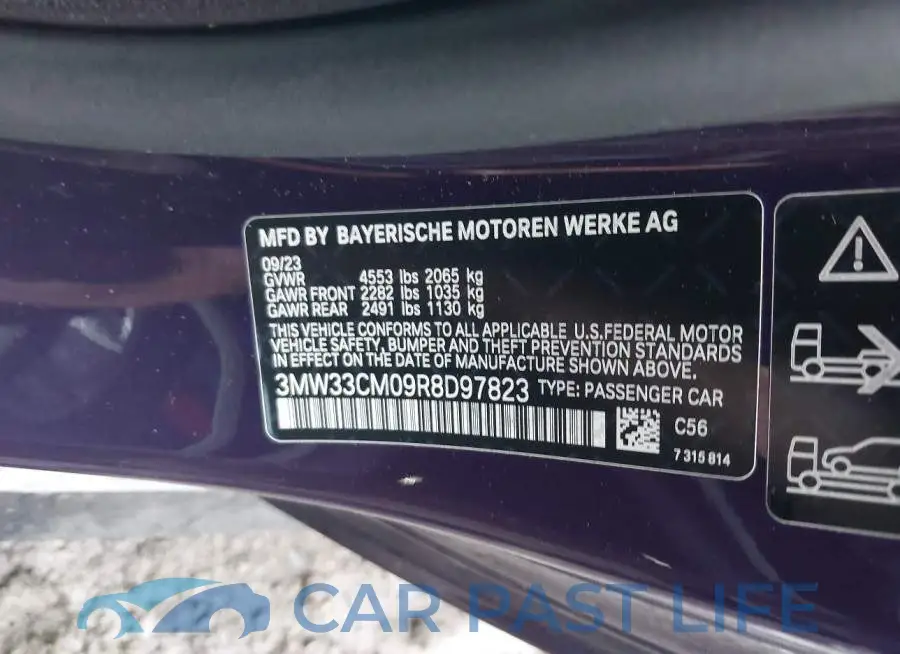 3MW33CM09R8D97823# 9