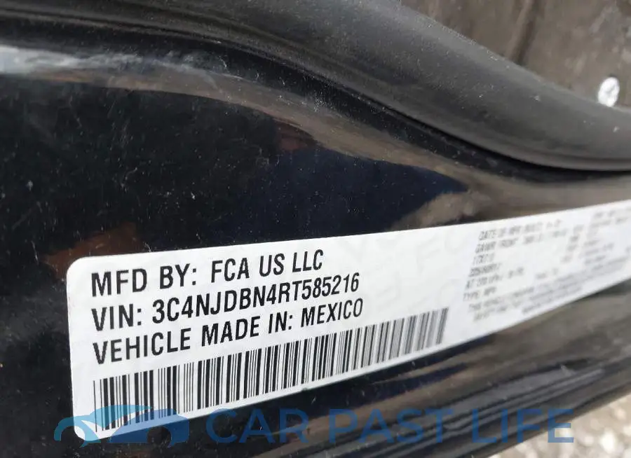 3C4NJDBN4RT585216# 9