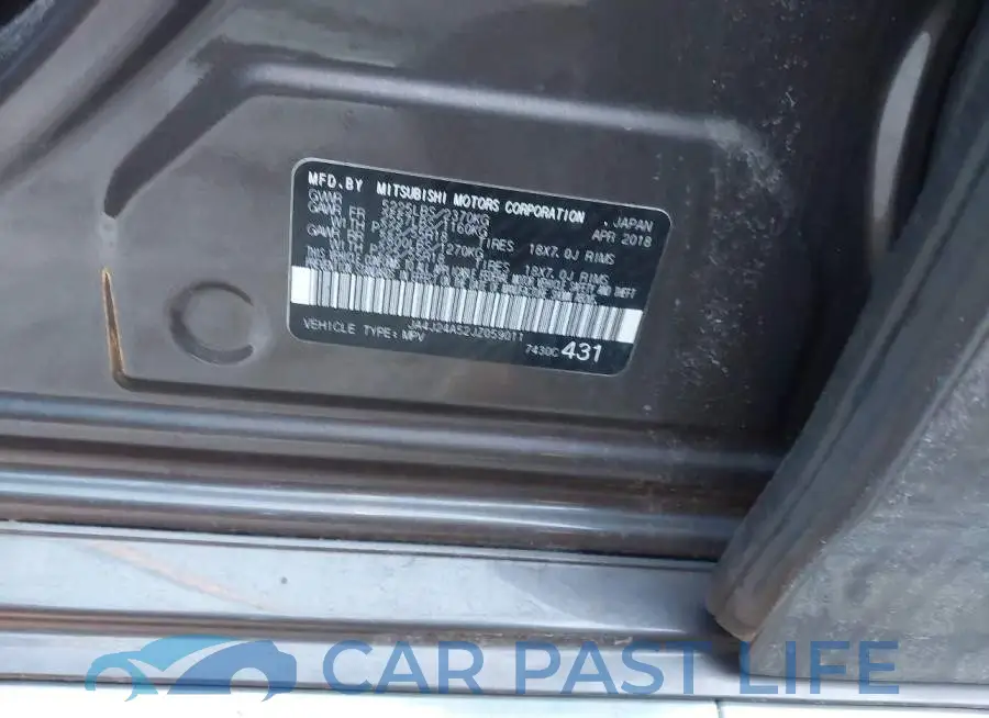 JA4J24A52JZ059011# 9