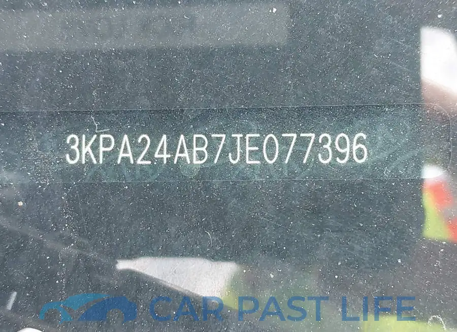 3KPA24AB7JE077396# 9