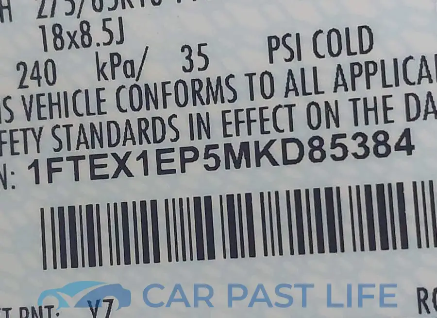 1FTEX1EP5MKD85384# 9