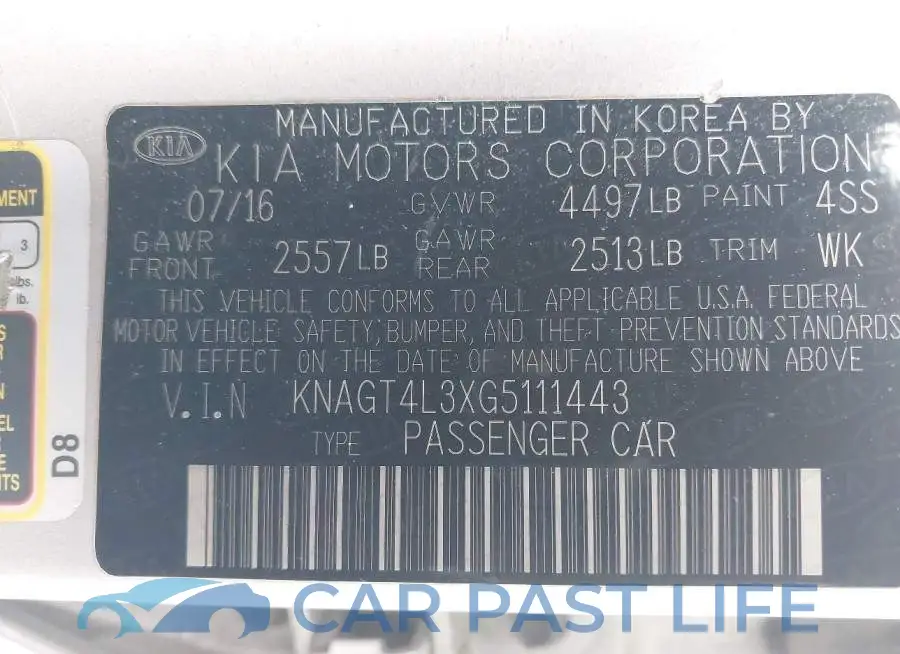 KNAGT4L3XG5111443# 9