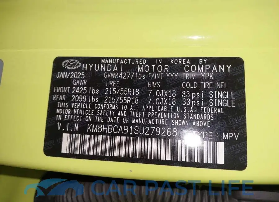 KM8HBCAB1SU279268# 9
