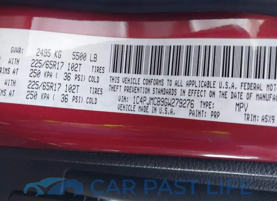 1C4PJMCB9GW279276# 9