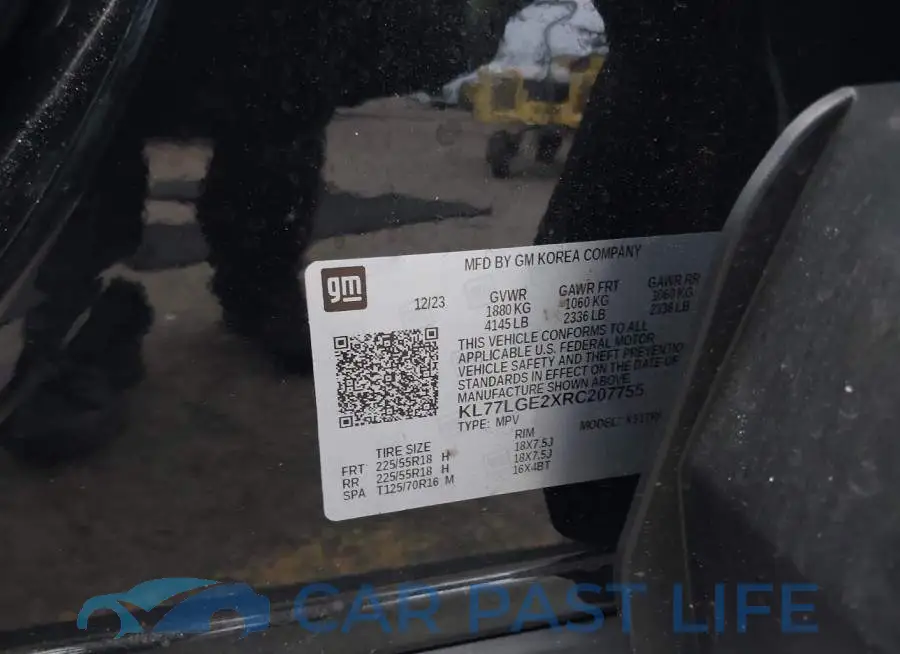 KL77LGE2XRC207755# 9