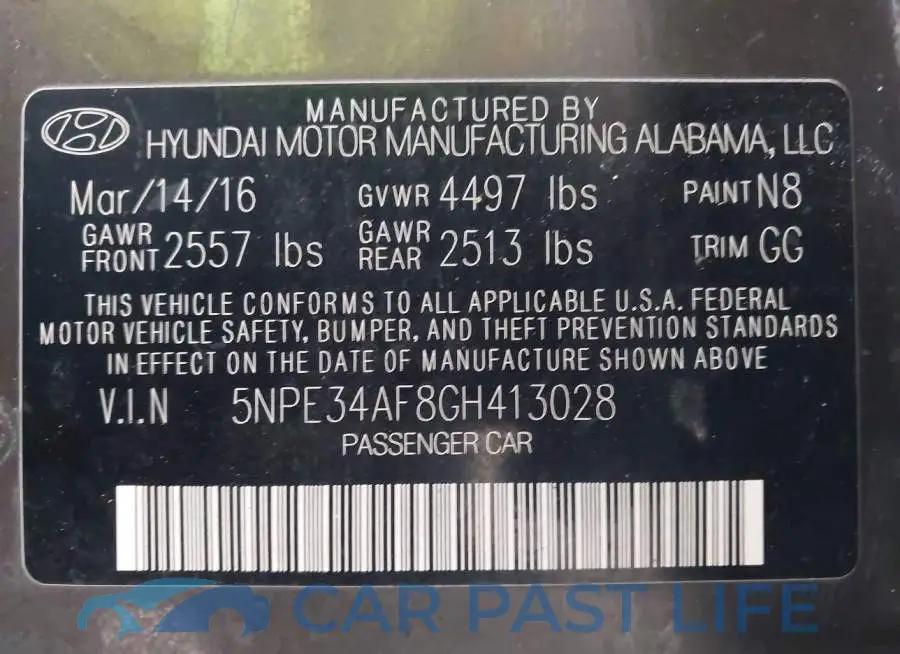 5NPE34AF8GH413028# 9