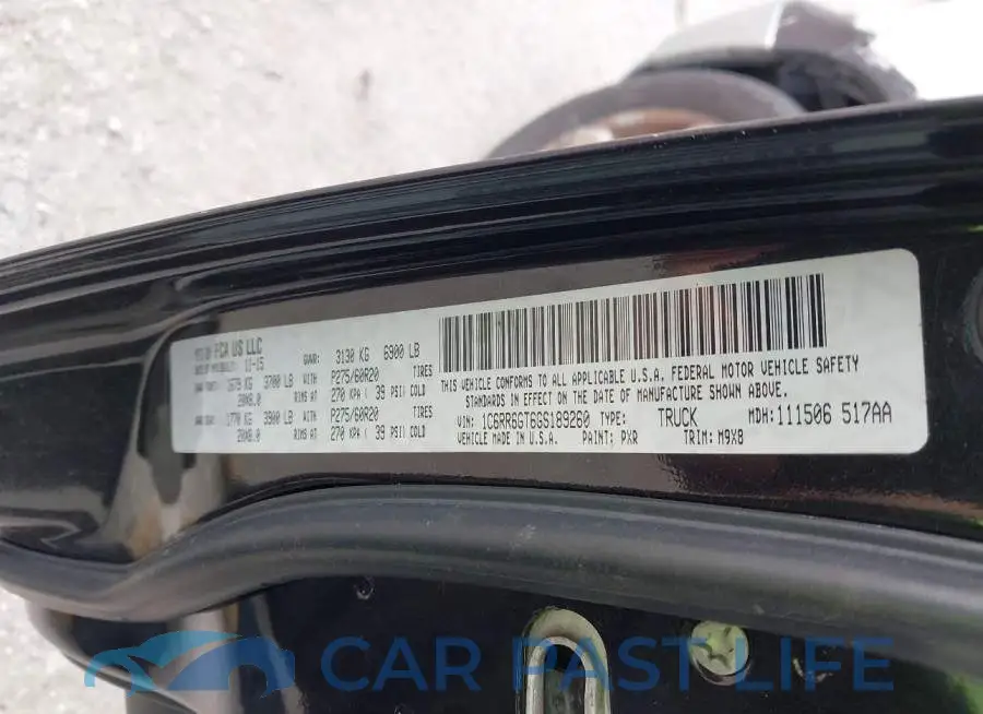 1C6RR6GT6GS189260# 9