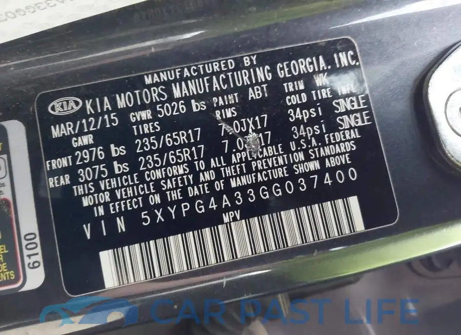 5XYPG4A33GG037400# 9