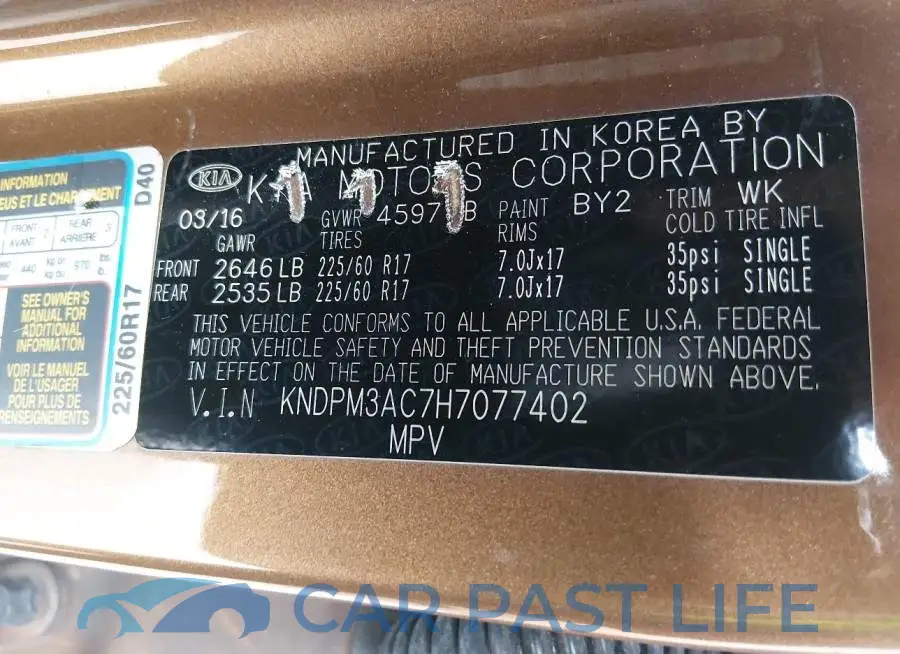 KNDPM3AC7H7077402# 9