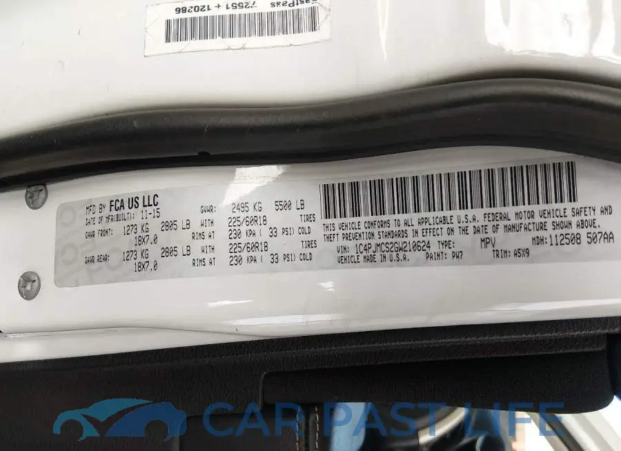 1C4PJMCS2GW210624# 9