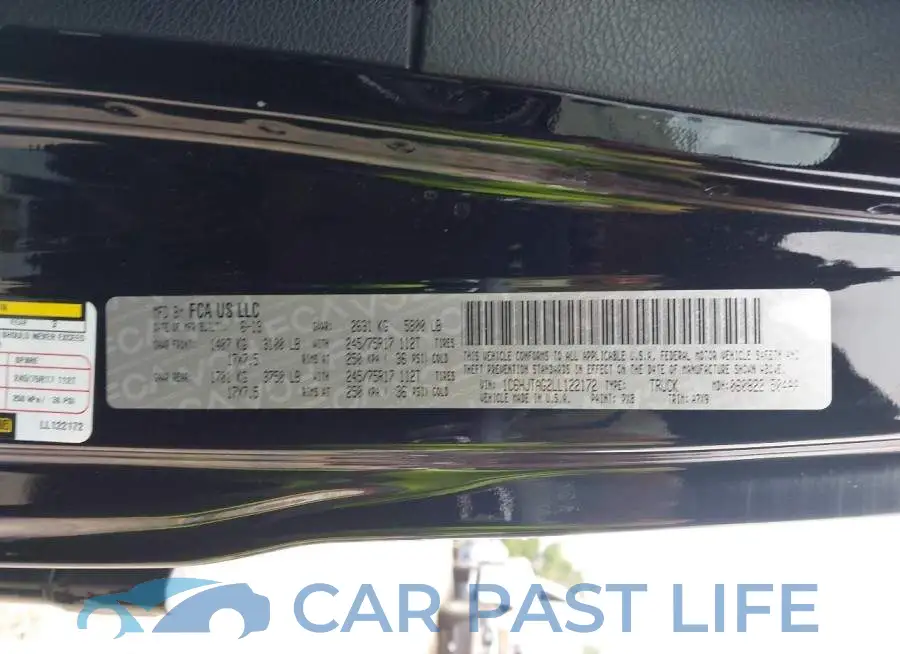 1C6HJTAG2LL122172# 11