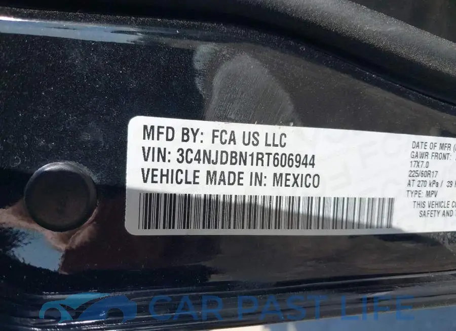 3C4NJDBN1RT606944# 9