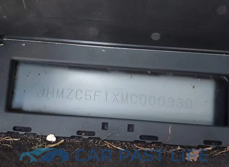 JHMZC5F1XMC000330# 9