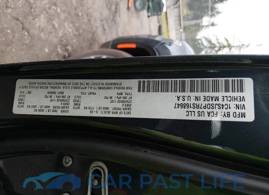 1C4SJSDP7RS168647# 9