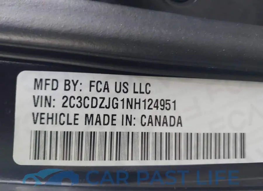2C3CDZJG1NH124951# 9