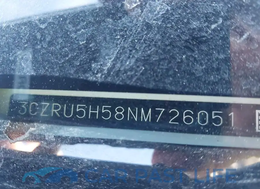 3CZRU5H58NM726051# 20