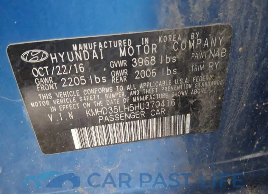 KMHD35LH5HU370416# 9