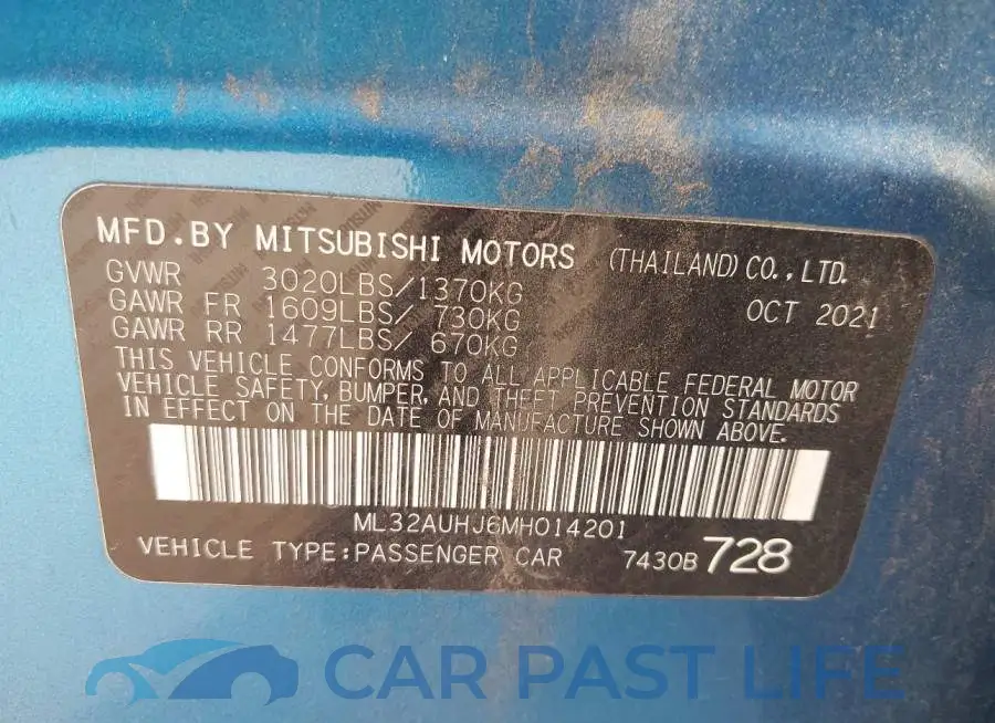 ML32AUHJ6MH014201# 9