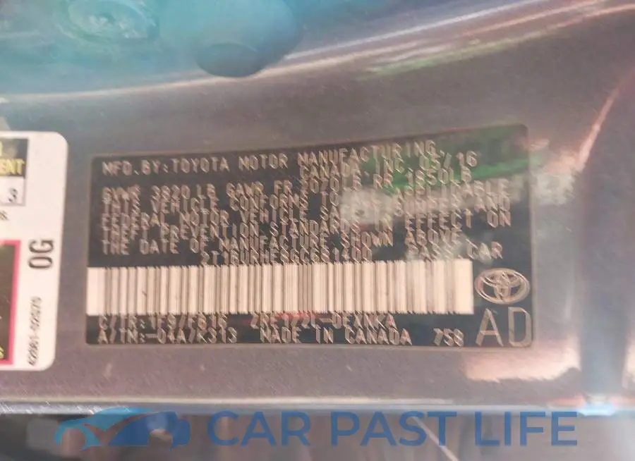 2T1BURHE8GC681400# 9