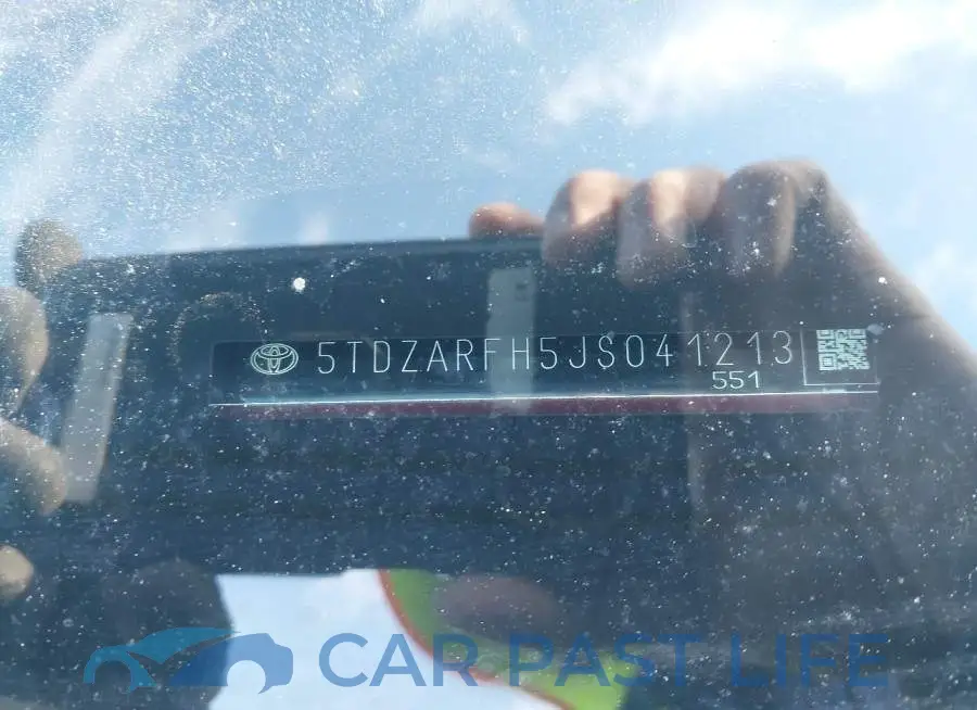 5TDZARFH5JS041213# 9