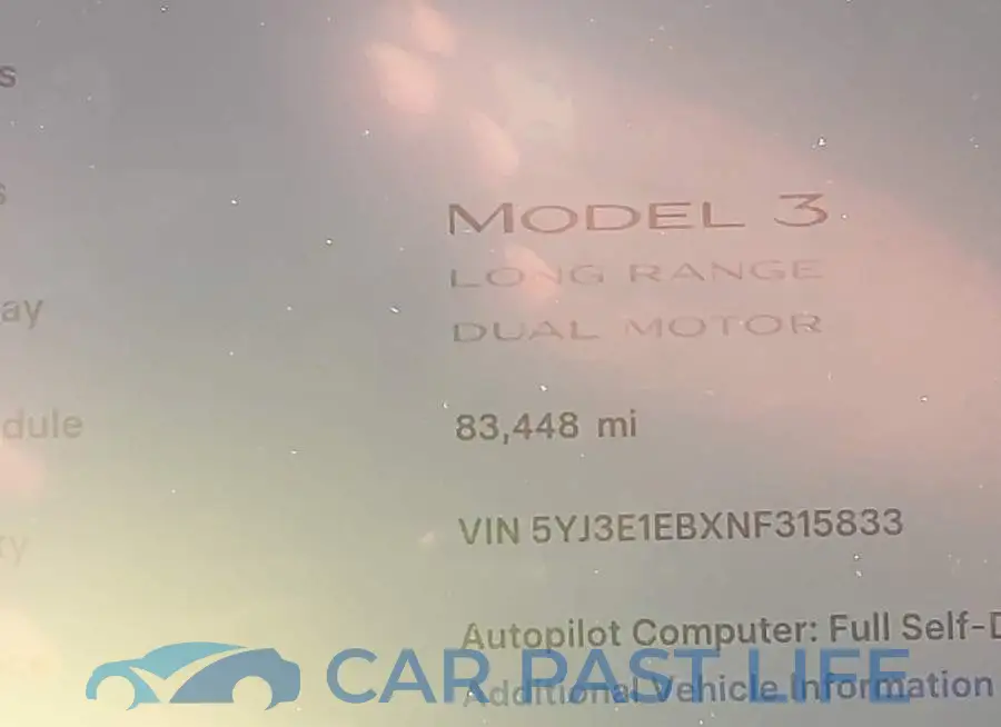 5YJ3E1EBXNF315833# 16