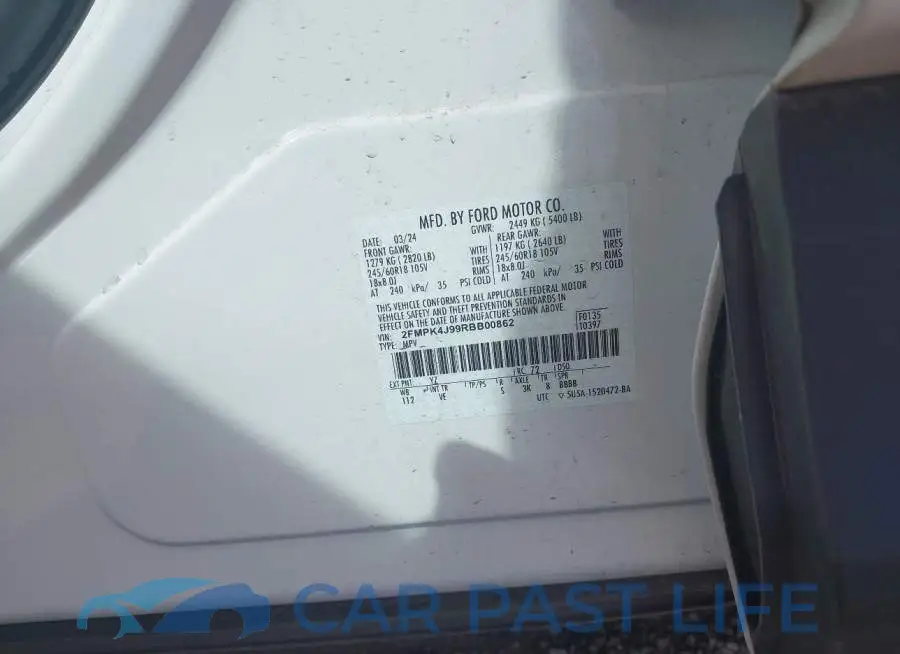 2FMPK4J99RBB00862# 9