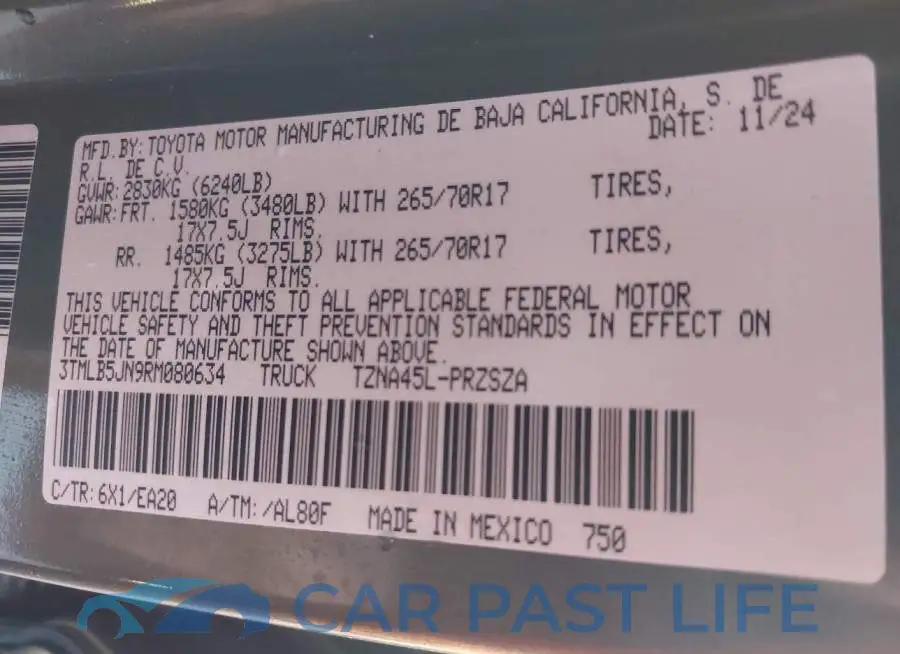 3TMLB5JN9RM080634# 9