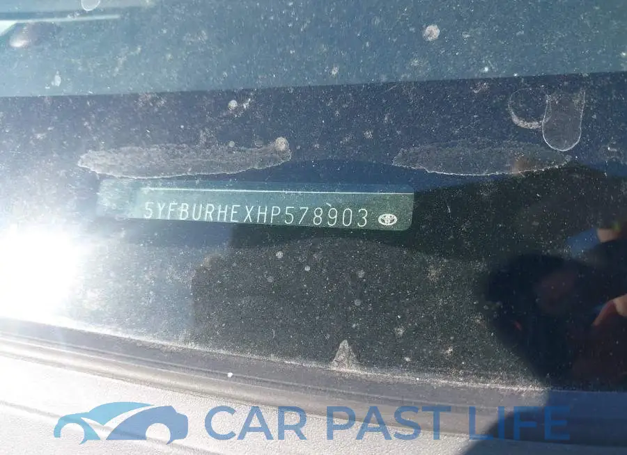 5YFBURHEXHP578903# 9