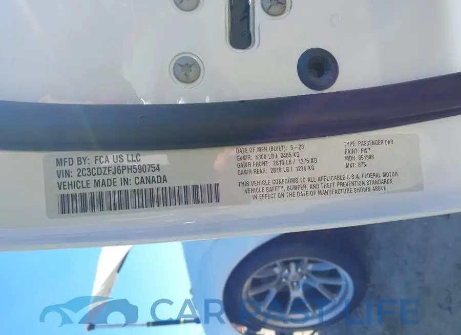 2C3CDZFJ6PH590754# 9