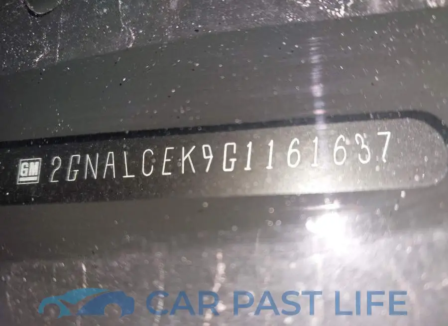 2GNALCEK9G1161637# 9