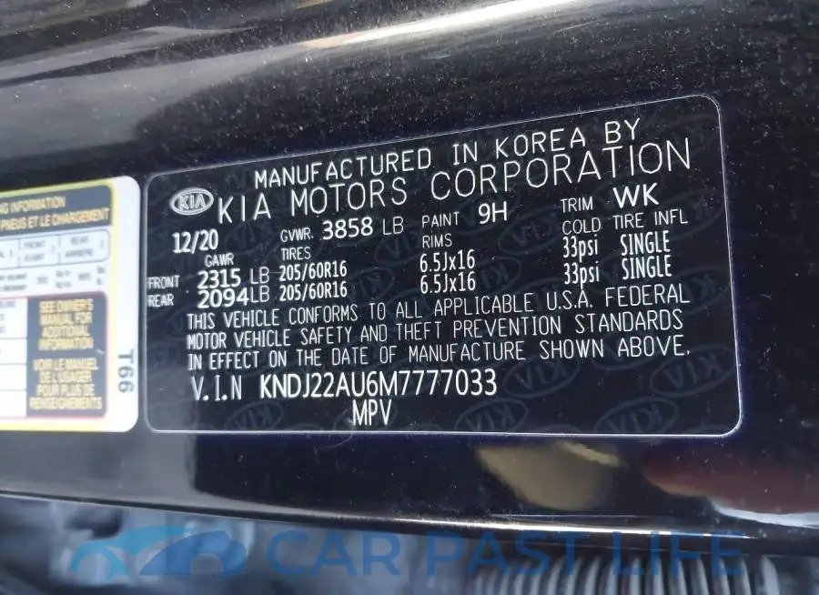 KNDJ22AU6M7777033# 9