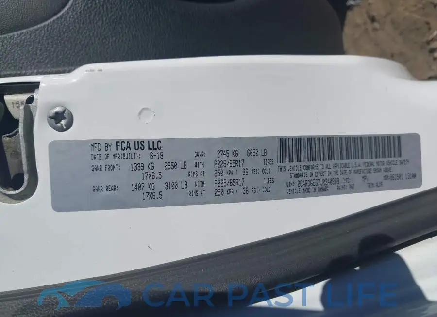 2C4RDGEG7JR340988# 9