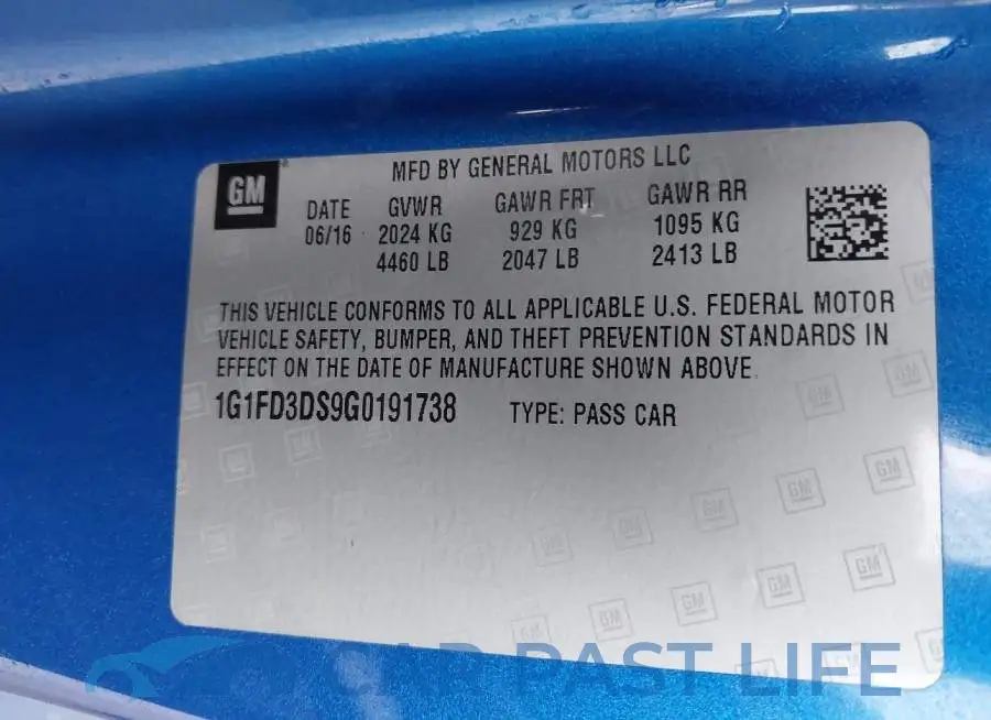1G1FD3DS9G0191738# 9