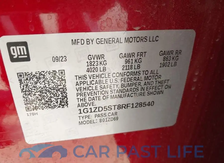 1G1ZD5ST8RF128540# 9
