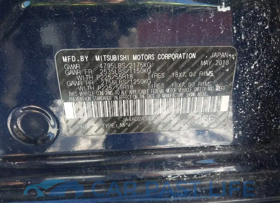 JA4AD2A38JZ068504# 9
