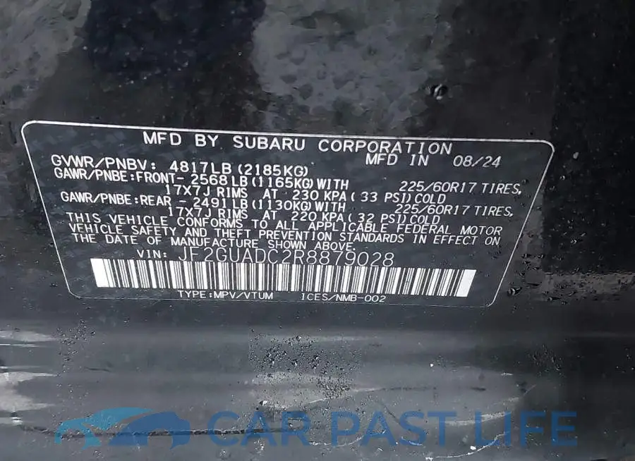 JF2GUADC2R8879028# 9