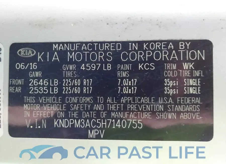 KNDPM3AC5H7140755# 9