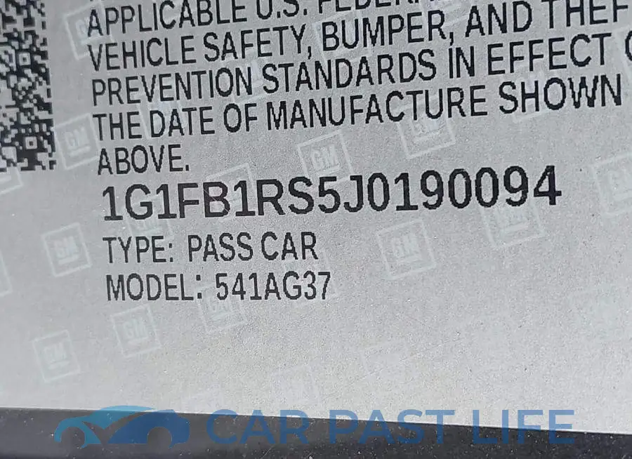 1G1FB1RS5J0190094# 9
