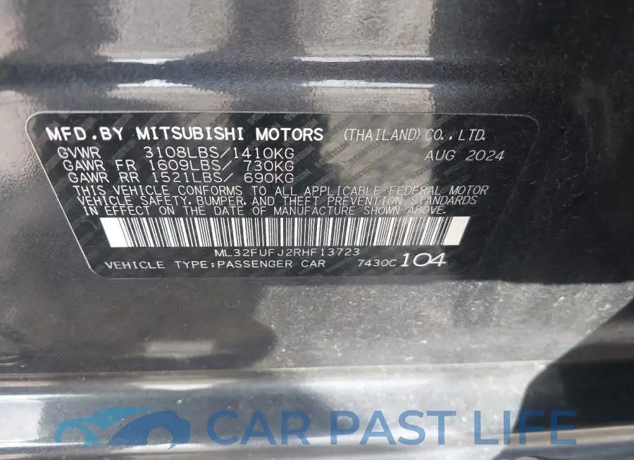 ML32FUFJ2RHF13723# 9