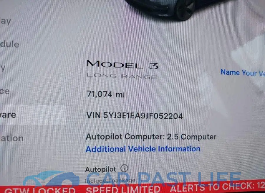 5YJ3E1EA9JF052204# 7