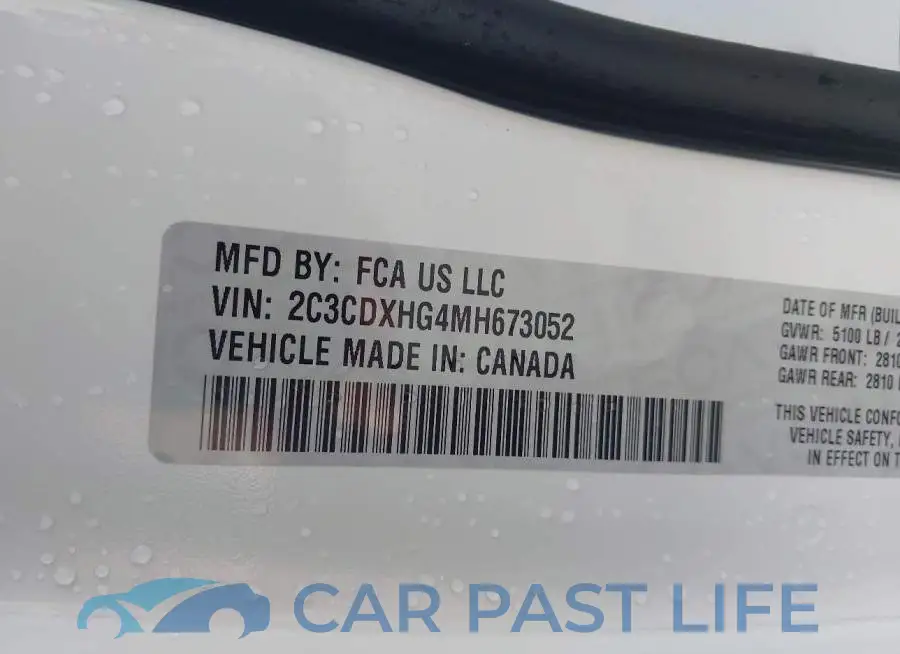 2C3CDXHG4MH673052# 9