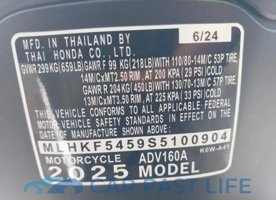 MLHKF5459S5100904# 10
