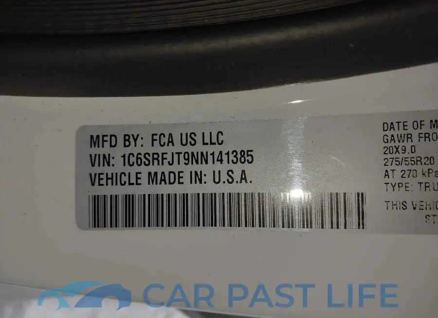 1C6SRFJT9NN141385# 9