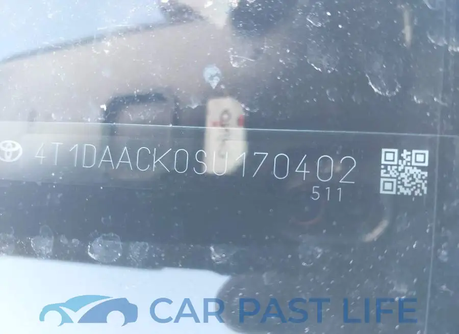 4T1DAACK0SU170402# 9